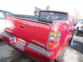 2006 HONDA RIDGELINE RTL BURGUNDY 3.5L AT 4WD A19916